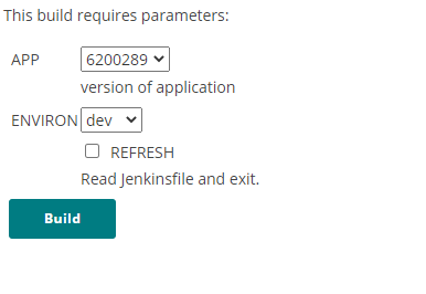 Jenkins deploy job
